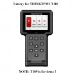 Battery Replacement for THINKCAR THINKTPMS T109 Scanner
